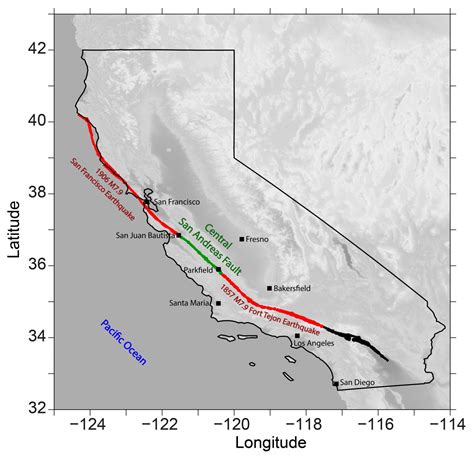 A major earthquake along the San Andreas Fault looms along its southern ...