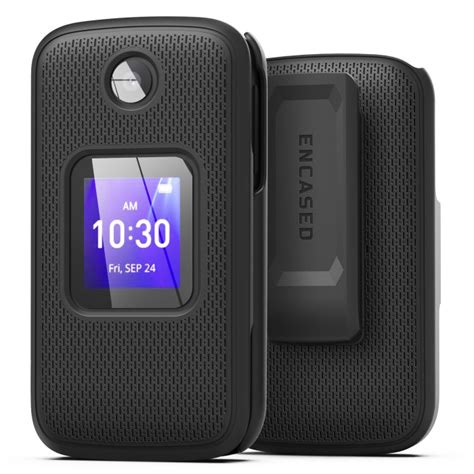 Alcatel Go Flip 4 / TCL Flip Pro DuraClip Case with Belt Clip Holster ...