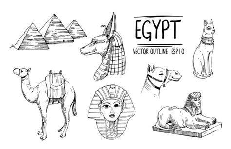 Sphinx Egypt Clipart Black