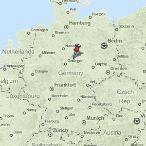 Goslar Map Germany Latitude & Longitude: Free Maps