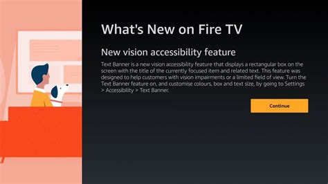 Amazon's latest Fire TV feature is designed to assist the visually impaired