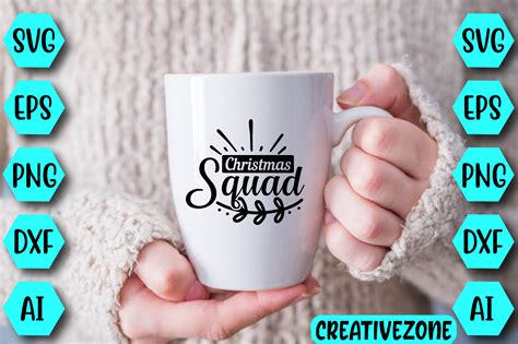 Christmas Squad Graphic by CREATIVEZONE · Creative Fabrica