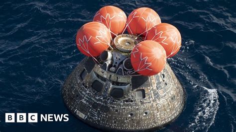 Nasa's Orion capsule makes safe return to Earth