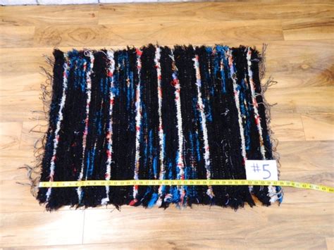 Items similar to Hand Woven Wool Rug #5 on Etsy