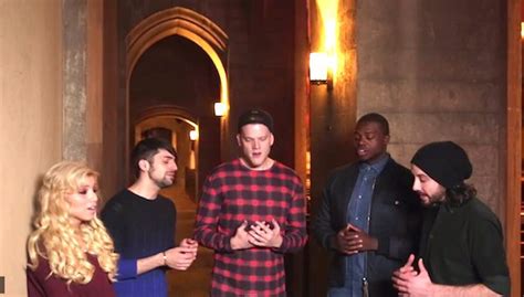 A Cappella Group Pentatonix Performs 'Silent Night' Beautifully