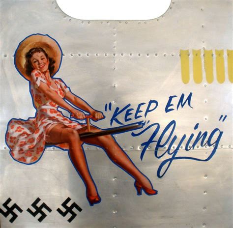 Nose Art Pin Up Girl, Glam Girl, Man Cave, Aviation NAP-0112 - United States