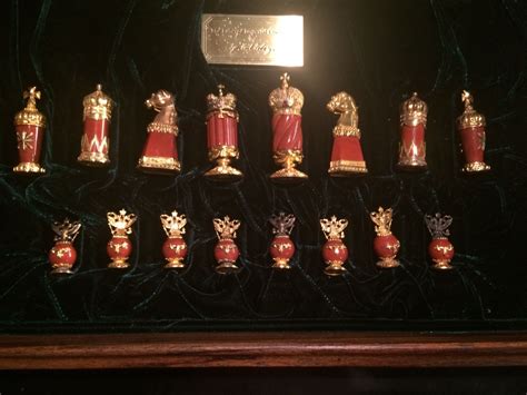 Franklin Mint House Of Faberge Chess Set at Micheal Jaggers blog