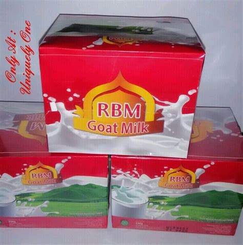 Jual SUSU KAMBING ETAWA BUBUK SACHET MERK RBM GOAT MILK POWDER - ORIGINAL ASLI KEMASAN BARU di ...