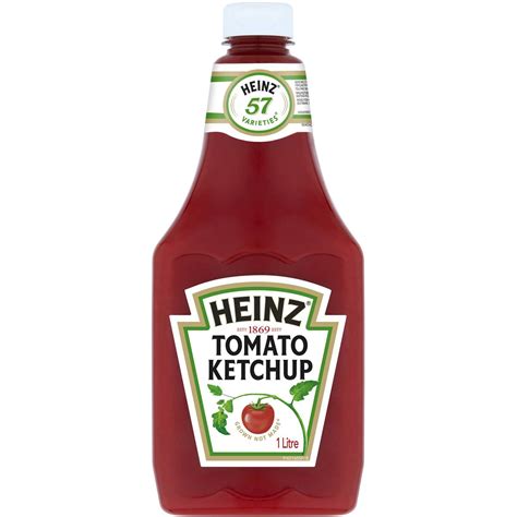 Heinz Heinz Ketchup Sauces Tomato Sauce 1l | Woolworths