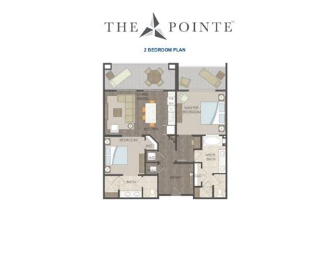 The Pointe - Floor plans