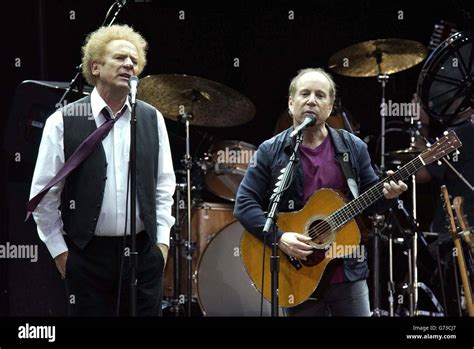 Simon and Garfunkel concert Stock Photo - Alamy