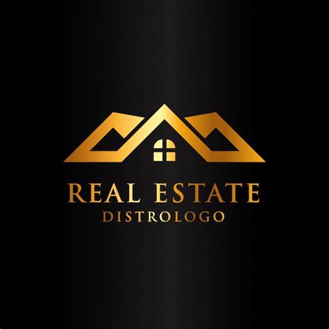 Premium Vector | Luxury real estate logo template