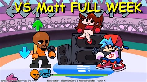 Wii Funkin' VS Matt (FULL WEEK) - Friday Night Funkin Mod - YouTube