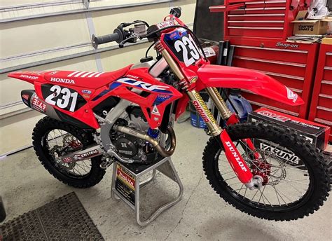 bd's 2022 Honda CRF 250R - bd's Bike Check - Vital MX