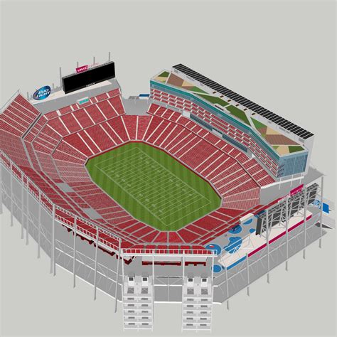 Levi Stadium Floor Plan