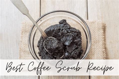 Easy 3 Ingredient DIY Coffee Scrub Recipe - The Style Cycle