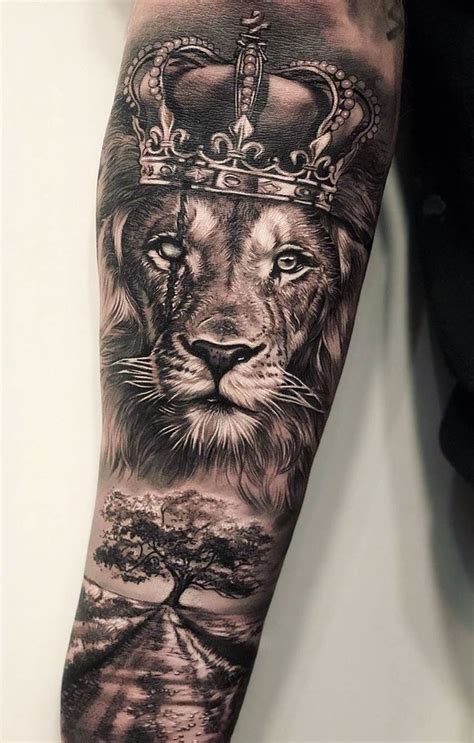 50 Eye-Catching Lion Tattoos That’ll Make You Want To Get Inked | Lion head tattoos, Lion tattoo ...