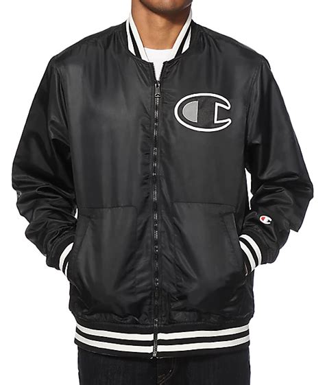 Champion Satin Jacket | Zumiez