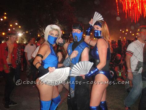 Homemade Mortal Kombat Princess Kitana Halloween Costume