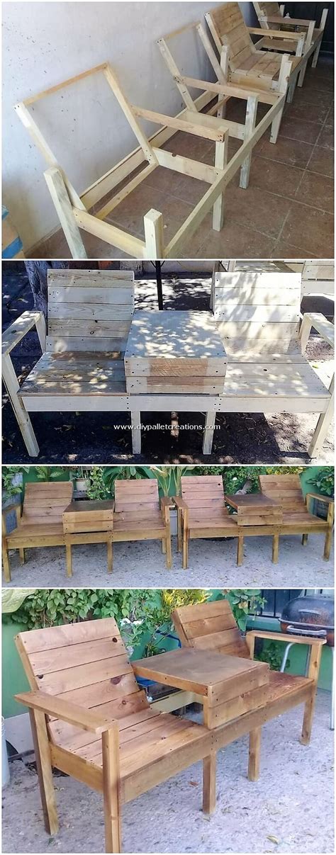 DIY Pallet Outdoor Chairs | DIY Pallet Projects