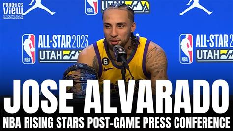 Jose Alvarado Reflects on Underdog Journey to NBA After Winning NBA All-Star Rising Stars MVP ...