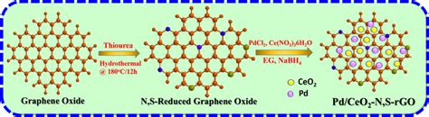 Graphical representation for the synthesis of electrocatalyst ...