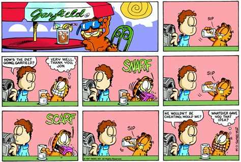 Garfield Rare Comic Strip