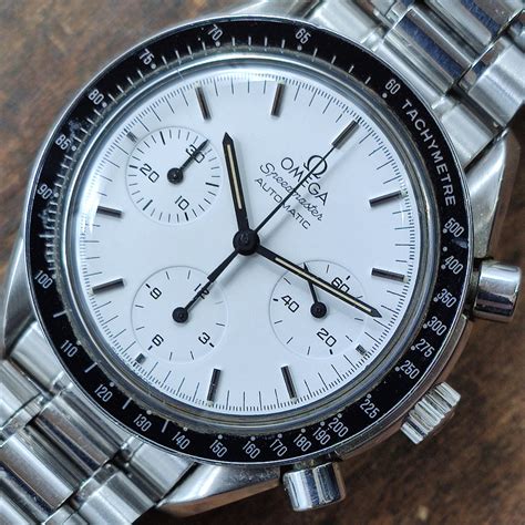 Omega Speedmaster Reduced White Dial "ALBINO" – Gallotta Vintage & Watches