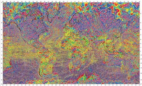 Magnetic Anomaly Map of the World : r/MapPorn