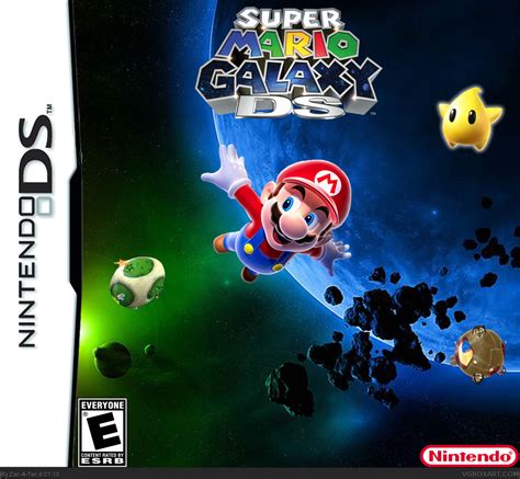 Viewing full size Super Mario Galaxy DS box cover