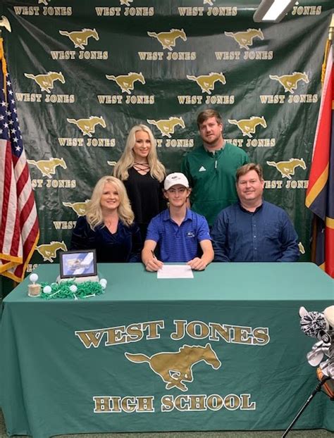 West Jones High School: West Jones High School Senior Reese McLaurin signed to play golf at ...