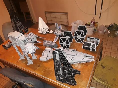 My Imperial fleet. : r/legostarwars