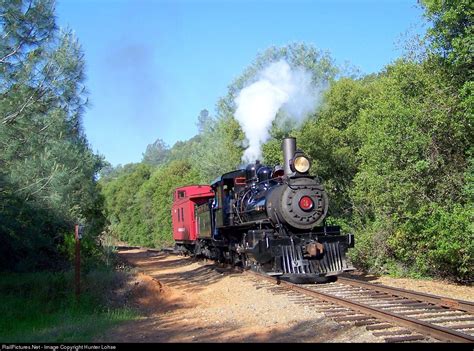 Sierra Railway 3 Sierra Railway Steam 4-6-0 at Sonora, California by Hunter Lohse