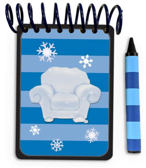 Blue's Clues Handy Dandy Notebook SNOWTBOOK - Etsy