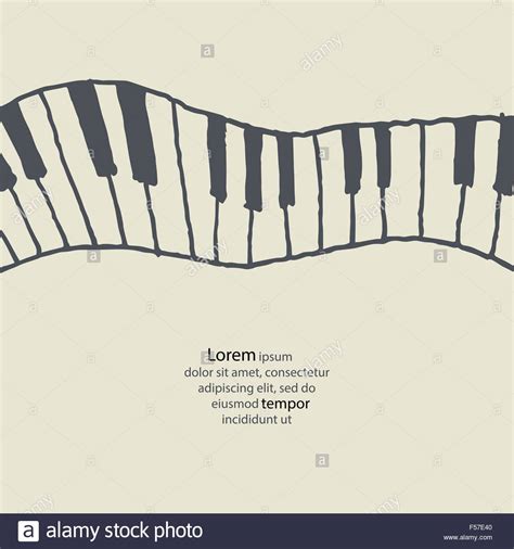 Piano keys sketch Stock Vector Image & Art - Alamy