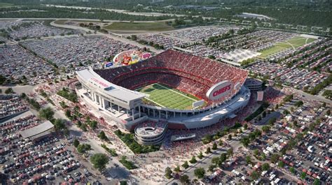 Chiefs unveil renderings for renovation of Arrowhead Stadium - Stadiums ...