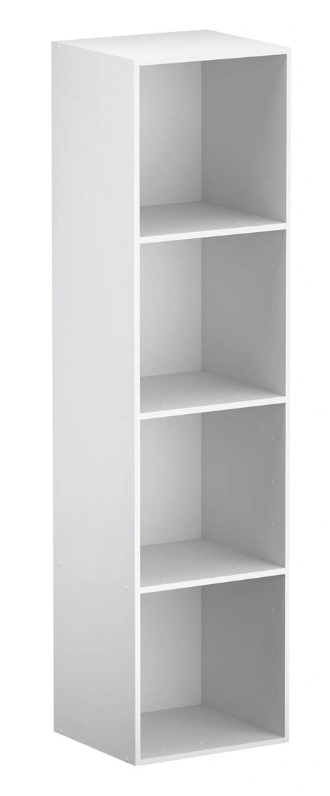 Form Konnect White 4 Cube Shelving Unit (H)1372mm (W)352mm | Departments | TradePoint