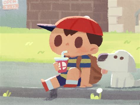 Earthbound / mother2 fanart by Amelicart on Dribbble