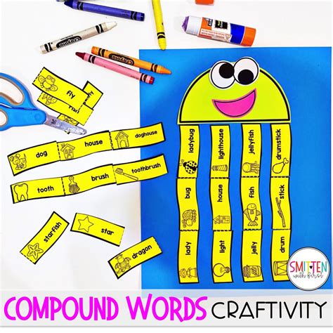 Compound Words Activities for Kindergarten, 1st grade, and 2nd grade | Compound words activities ...