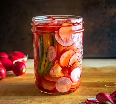 Spicy Pickled Radishes | Mexican Please