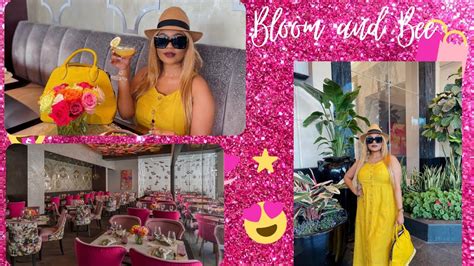 Bloom and Bee Houston Texas | Post Oak Hotel | Lunch | Vlog | 2022 | South African Youtuber ...