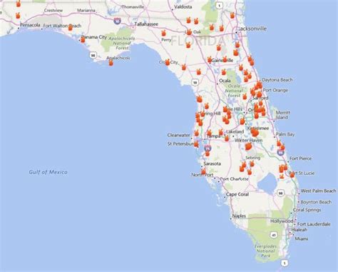 Map Of Florida Wildfire | Maps Of Florida