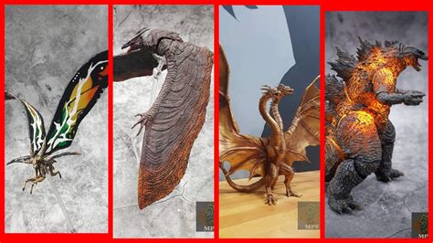 Sh monsterarts King Ghidorah 2019 and Godzilla 2021 - town-green.com