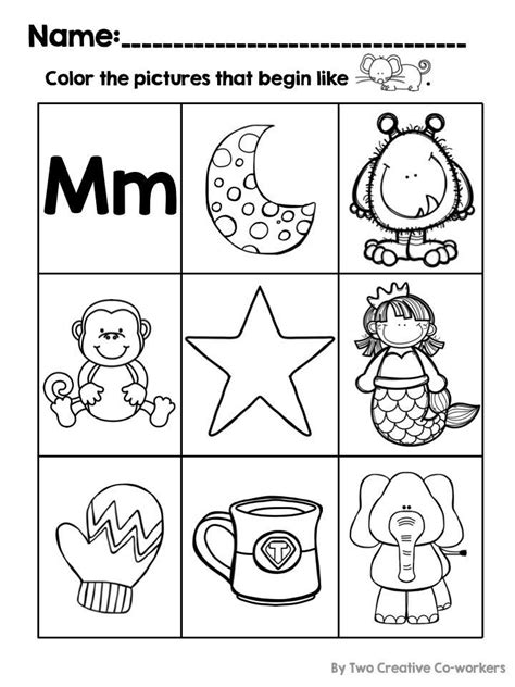 Letter M Worksheets Kindergarten Letter M Alphabet Practice | Letter m ...