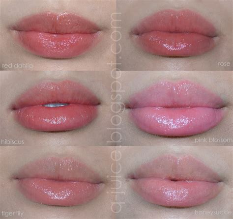 Jelly Q: Burt's Bees Tinted Lip Balm Swatches