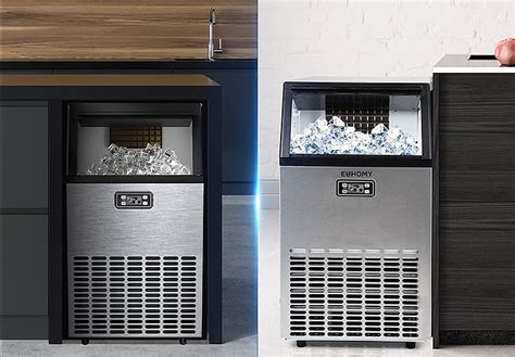 EUHOMY Commercial Ice Maker Machine Review » LeelaLicious