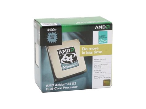 AMD Athlon 64 X2 4400+ Brisbane 2.3GHz 2 x 512KB L2 Cache Socket AM2 ...