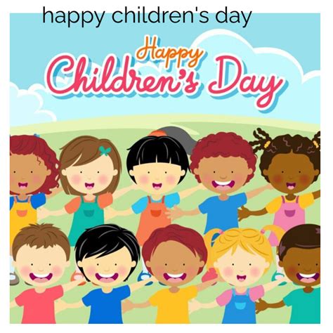 Happy children's day logo design template | PosterMyWall