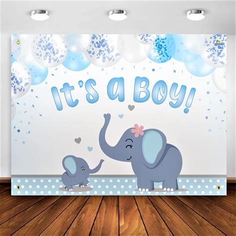 Elephant Baby Shower Centerpieces