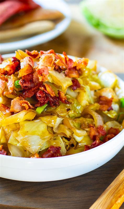 Sweet and Sour Cabbage with Bacon - Spicy Southern Kitchen